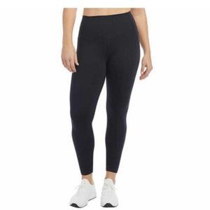 Danskin Ladies' Brushed Leggings BLACK SALT Small NWT